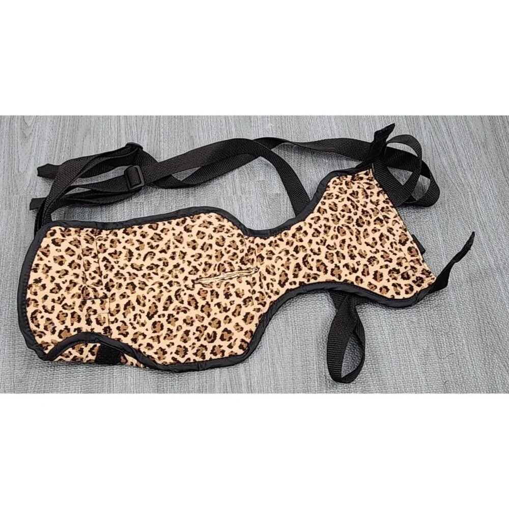 Leopard Animal Print Pet Pouch Carrier Sling Bag Dyanne Inc Small Dog Cat
